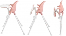 Стільчик для годування 2 в 1 Kinderkraft Pini Pink